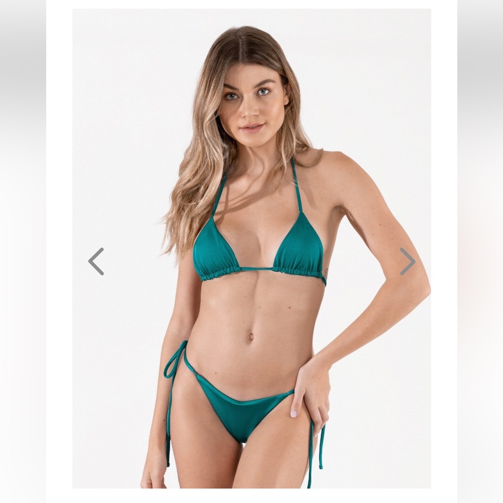 OneOne Swim Ariel Emerald Top